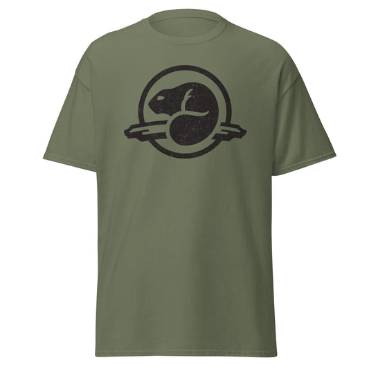 Parks Canada Beaver Distressed Logo T-Shirt, Canadian Heritage, Canadian Nostalgia Shirt