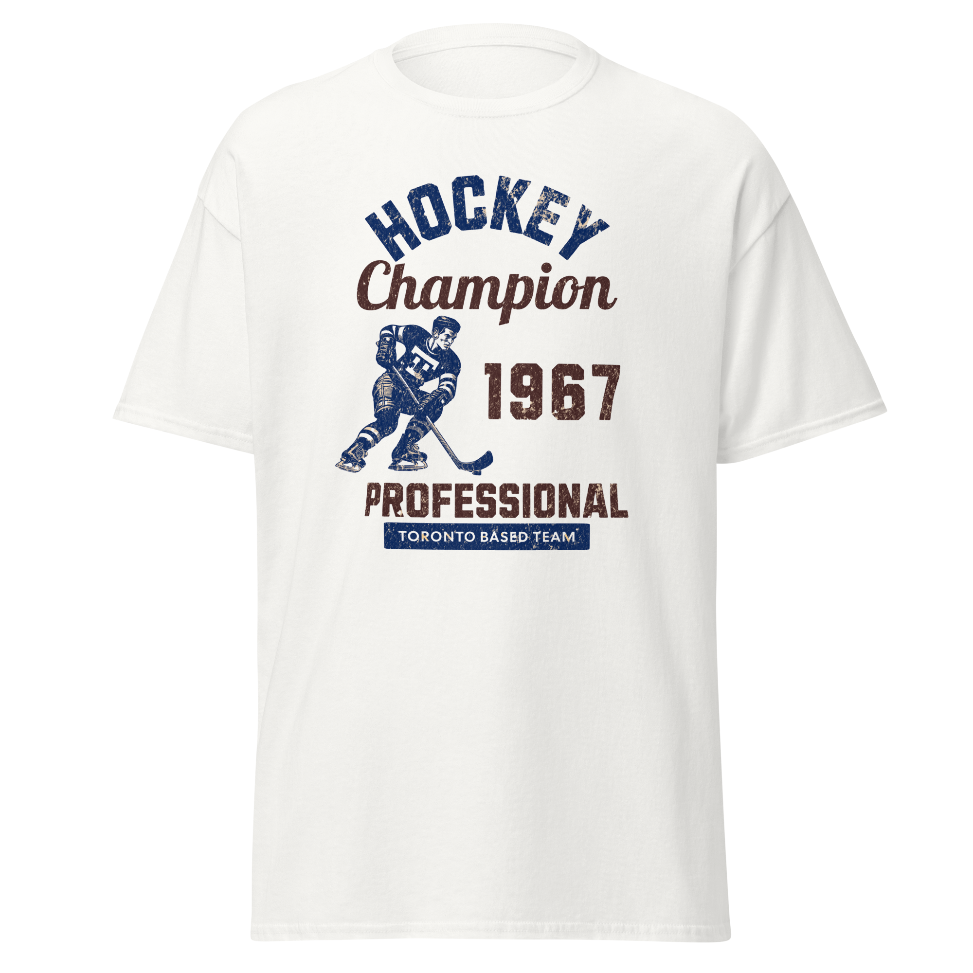 Just the Facts Sports Shirt, Toronto Team 1967 Championship Player, Athletic Heritage Shirt, Men's Shirt