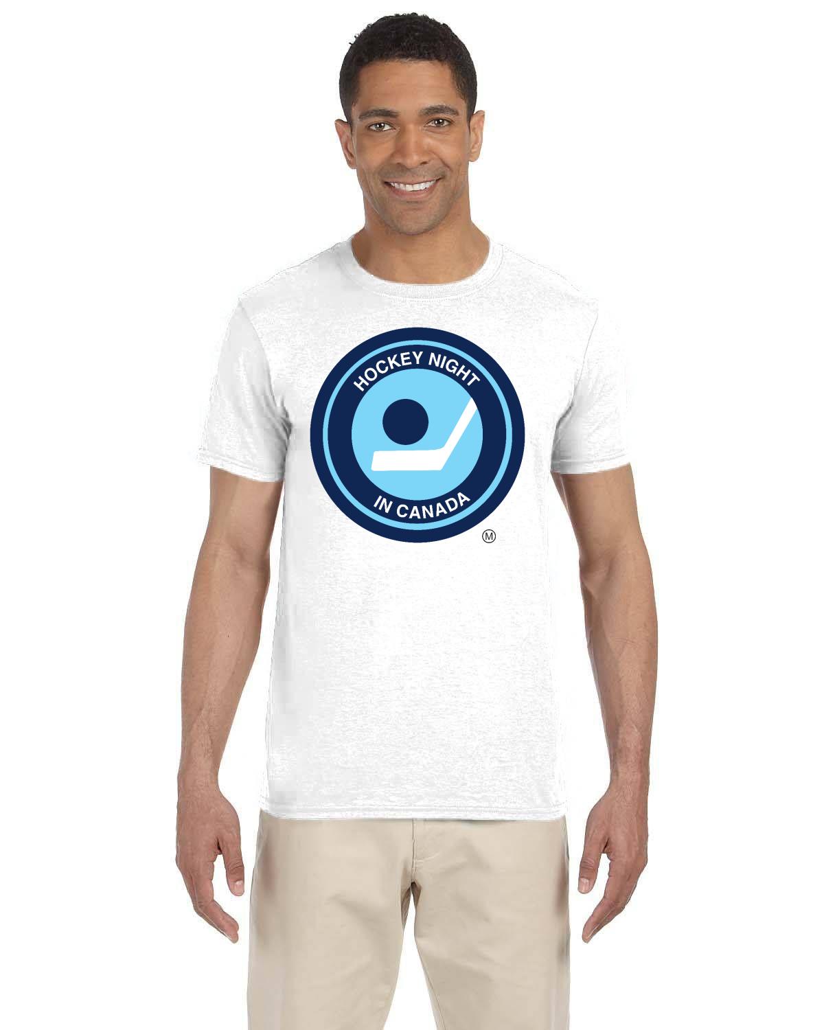 Hockey Night In Canada Retro Logo, Hockey T-Shirt, HNIC T-Shirt - Officially Licensed CBC Apparel