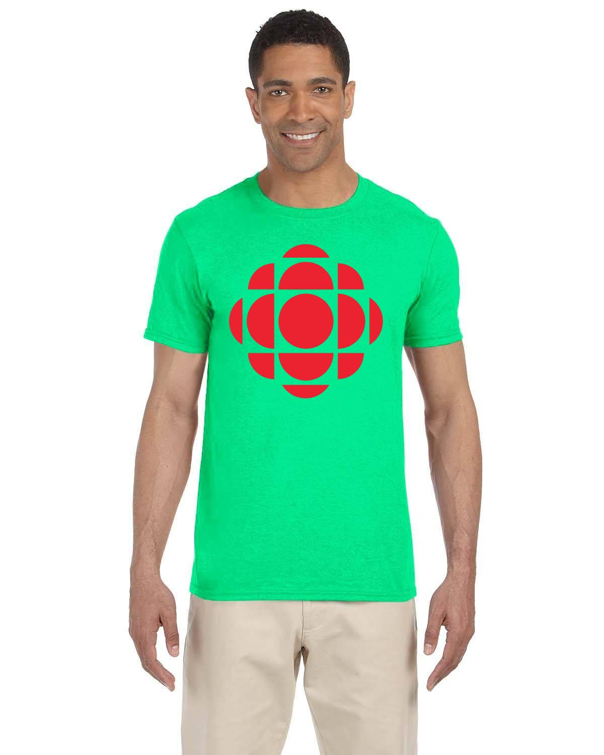 CBC Gem Red Logo T-Shirt, Canadian Nostalgia, Officially Licensed CBC Apparel