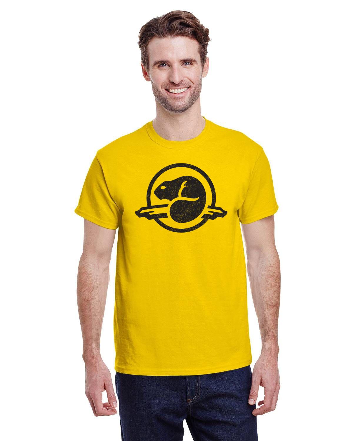 Parks Canada Beaver Distressed Logo T-Shirt, Canadian Heritage, Canadian Nostalgia Shirt