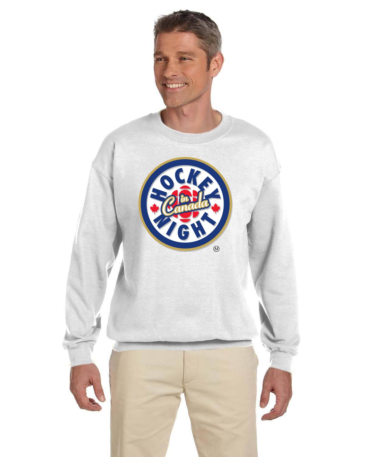 Hockey Night In Canada Shadow Logo, Hockey Sweatshirt, HNIC Sweatshirt - Officially Licensed CBC Apparel