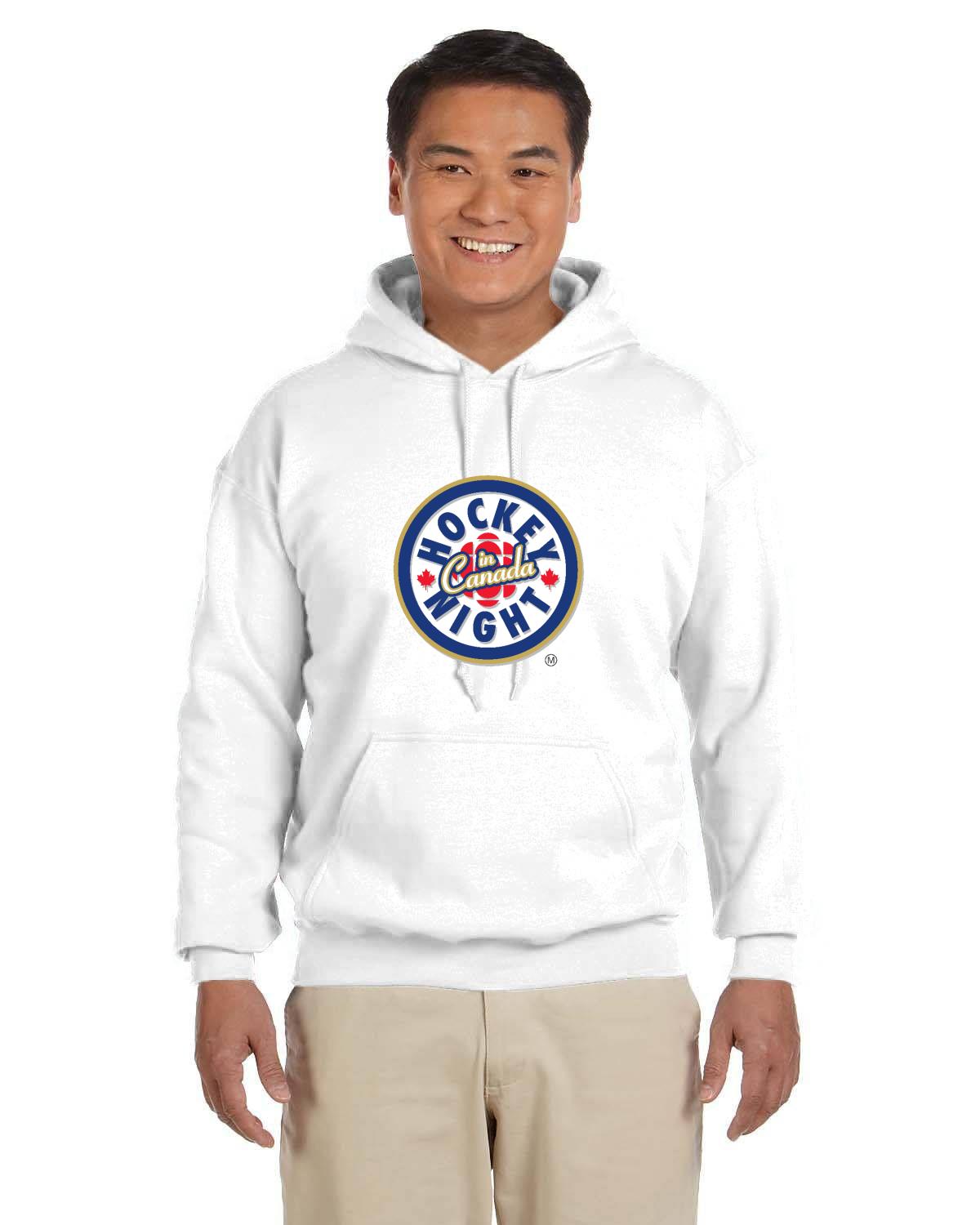 Hockey Night In Canada Shadow Logo, Hockey Hoodie, HNIC Hoodie - Officially Licensed CBC Apparel