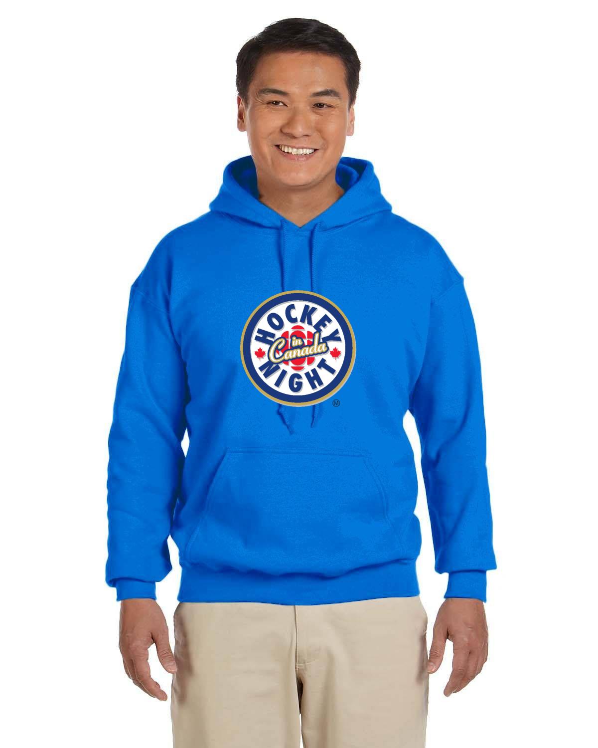 Hockey Night In Canada Shadow Logo, Hockey Hoodie, HNIC Hoodie - Officially Licensed CBC Apparel