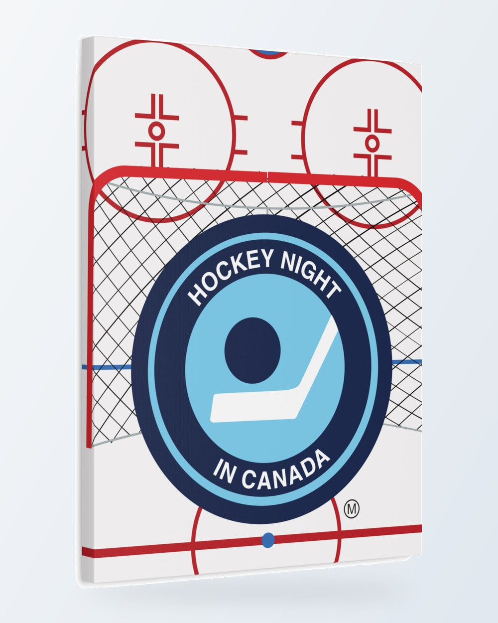 HNIC Retro Logo Matte Canvas, Stretched, 1.25"
