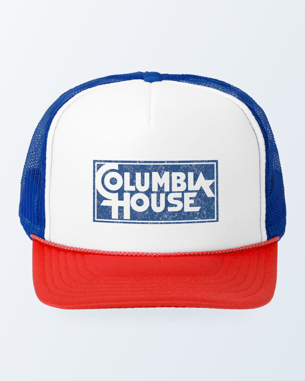 Columbia House Distressed Logo Canadian Nostalgia Trucker Cap