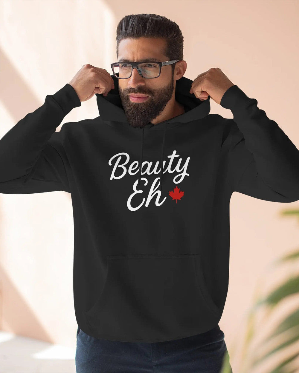 Maple Stick Fleece Hoodie – Canadian Beauty Eh Pullover