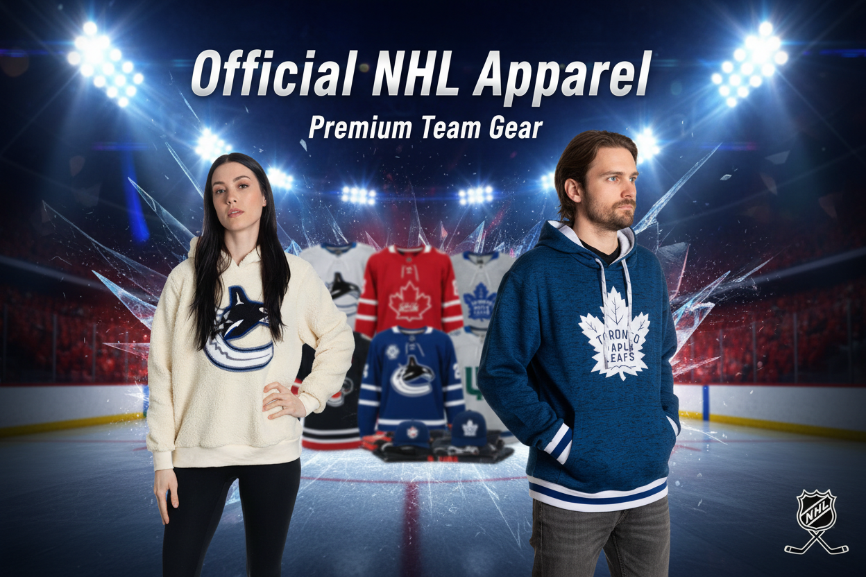 Official NHL Apparel Collection Banner - Active Products