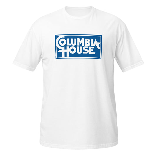 Columbia House Retro CD DVD Club Non Distressed Logo Canadian Nostalgia T-Shirt
