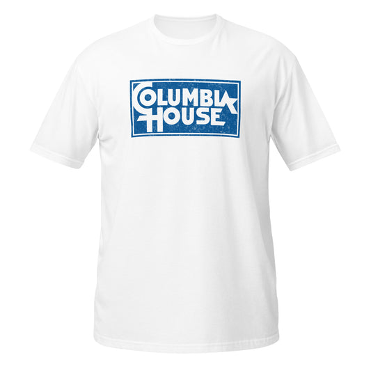Columbia House Retro CD DVD Club Distressed Logo Canadian Nostalgia T-Shirt