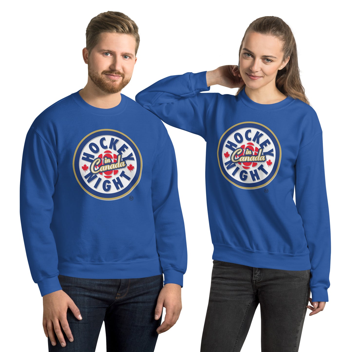 Hockey Night In Canada Shadow Logo, Hockey Sweatshirt, HNIC Sweatshirt - Officially Licensed CBC Apparel
